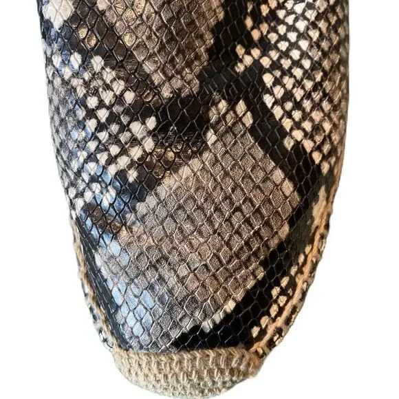 TORY BURCH Snakeskin Espadrilles